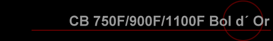 CB 750F/900F/1100F Bol d´ Or